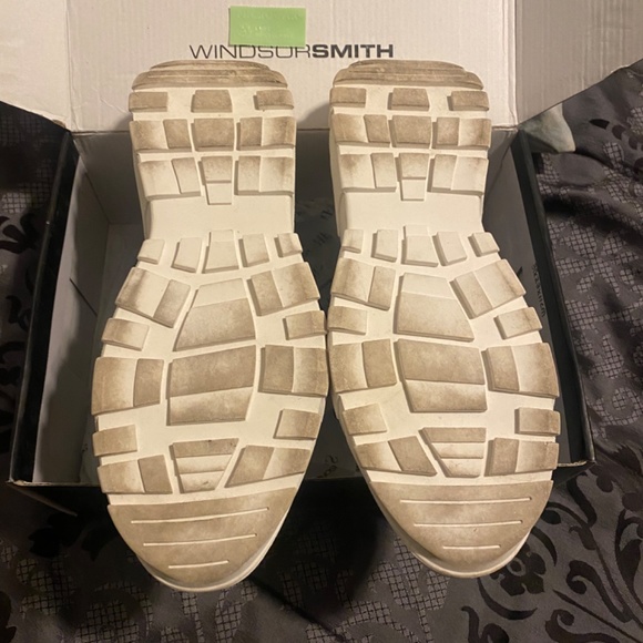 Womens Windsor Smith carte black patent - Picture 6 of 9